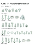 Motocross full plastic fastener kit for Ktm - Other items - AC02435 - Ufo Plast