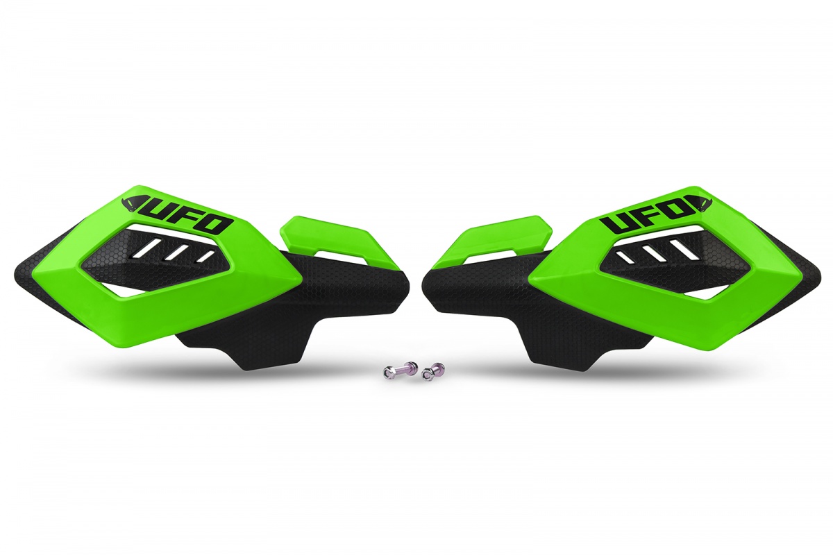 Motocross universal handguard Arches green - Handguards - PM01658-026 - UFO Plast