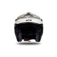 Jet helmet Sheratan white and black glossy - Helmets - HE185 - UFO Plast