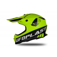 Motocross helmet for kids neon yellow matt - Home - HE190 - UFO Plast