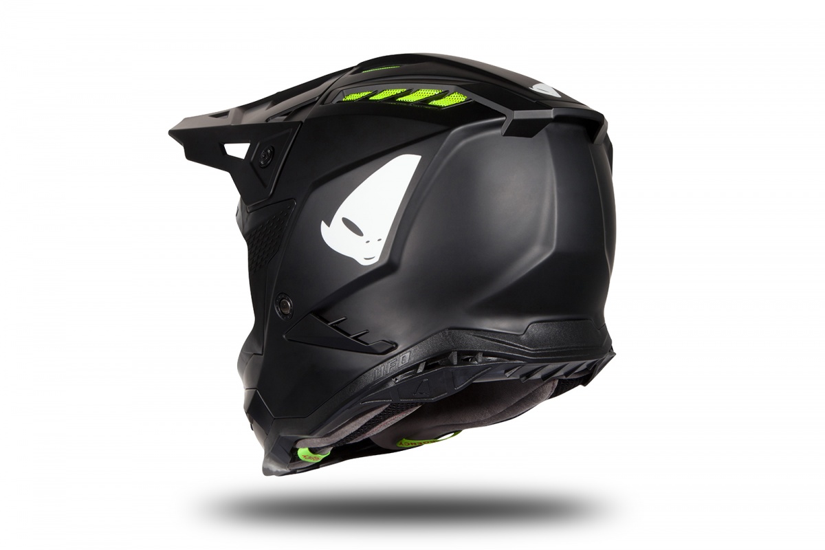 Motocross helmet Echus black matt - Home - HE167 - UFO Plast