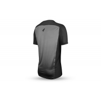 Mountain bike jersey Terrain SV1 short sleeves jersey gray and black - Jersey - JE05002-K - Ufo Plast