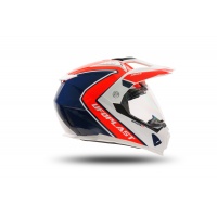 Motocross Aries helmet red and blue - Helmets - HE13500-BC - Ufo Plast