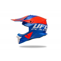 Motocross Intrepid helmet blue and orange - Helmets - HE13400-CF - Ufo Plast