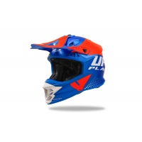 Motocross Intrepid helmet blue and orange - Helmets - HE13400-CF - Ufo Plast